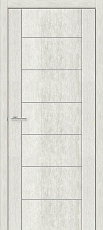 Межкомнатные двери Омис Бергамо Дуб Белый 600х2000 мм Киев - изображение 1