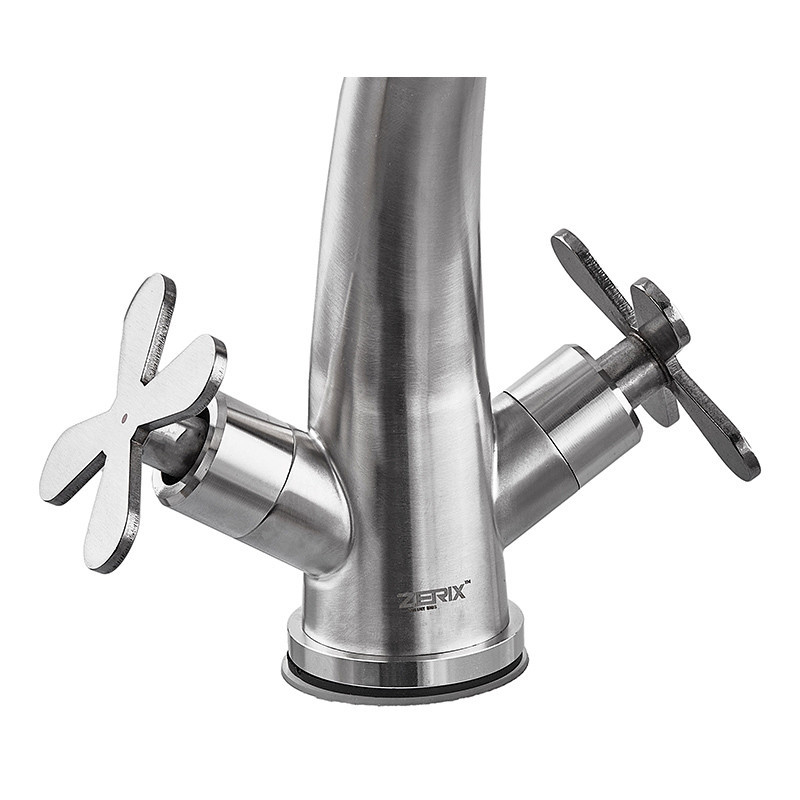 Змішувач для умивальника ZERIX GTA-001-C з підвищеною надійністю та довговічністю Харків - фото 3