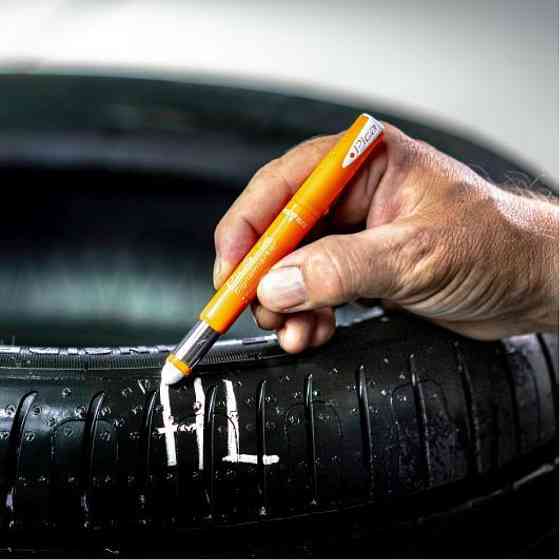 Маркер водо-термостійкий PICA GEL Signal marker білий 2-8 мм Одеса