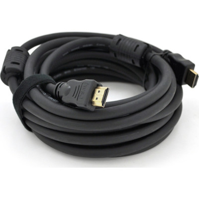 Кабель мультимедийный HDMI M to HDMI M 10.0m V1.4 4K black Ritar (HDMI(M)/(M)V1.4-10m-348P) Винница - изображение 1