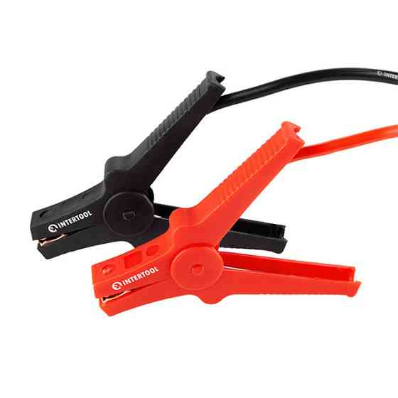 Пусковые провода 200 А, 2,5 м, до -40°C, чехол INTERTOOL AT-3040 Киев