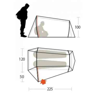 Намет Ferrino Lightent 2 Pro Olive Green (928976) Вінниця