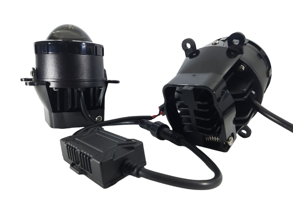 Комплект противотуманных LED фар EA D=85мм Renault Citroen Ford Mitsubishi Peugeot Subaru 100W ПТФ FOG Харьков - изображение 3