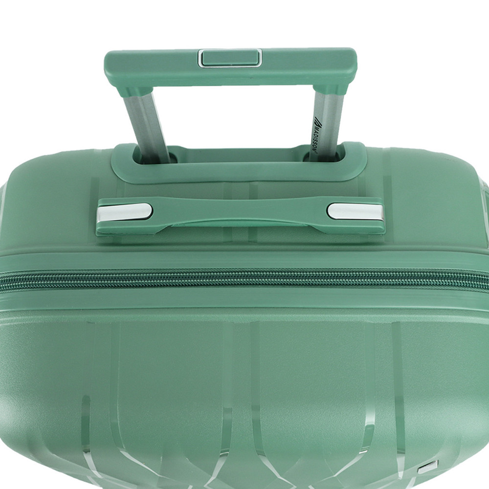 Валіза поліпропіленова MADISSON 51103 велика 77 см зелена Київ - фото 16