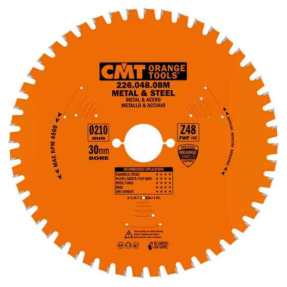 Пильный диск по металлу CMT 210x30x48z K2.2/1.8 (226.048.08M) Одесса