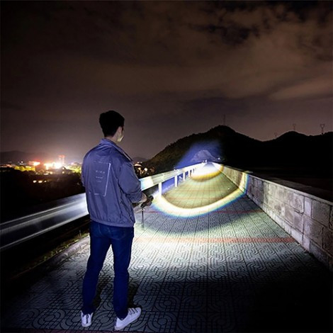 Фонарик мощный аккумуляторный широкоугольный Watton WT-010 Cree T6 ручной карманный фонарь Каменец-Подольский - изображение 8