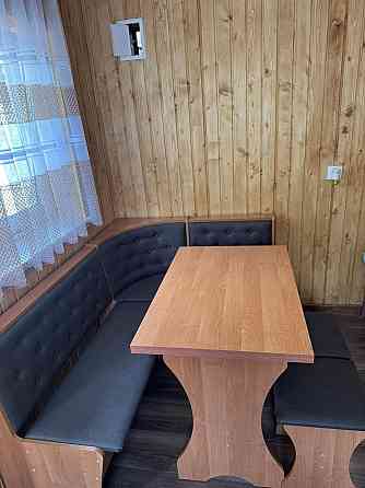 Семейный уголок кухонный со столом и 2 табурета 114х154 см Ольха Львов