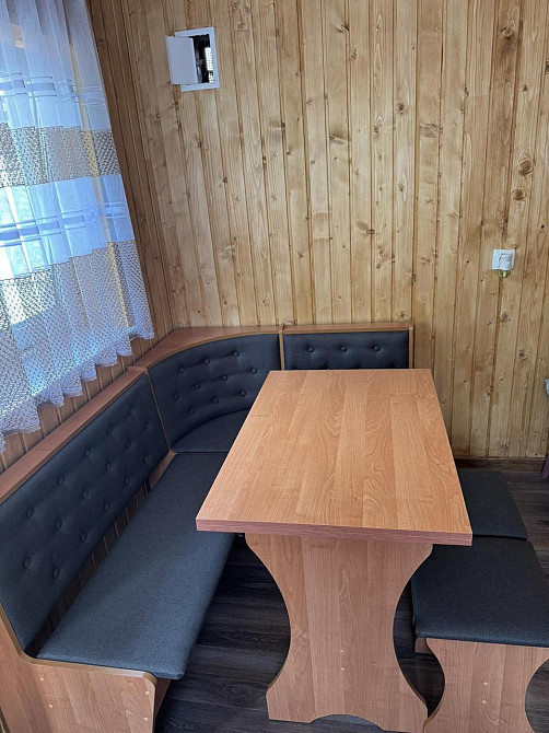 Сімейний куток кухонний зі столом та 2 табуретки 114х154 см Вільха Львів - фото 1