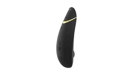 Вакуумный клиторальный стимулятор Womanizer Premium 2 - Black, функции Autopilot и Smart Silence Sex Aura Киев