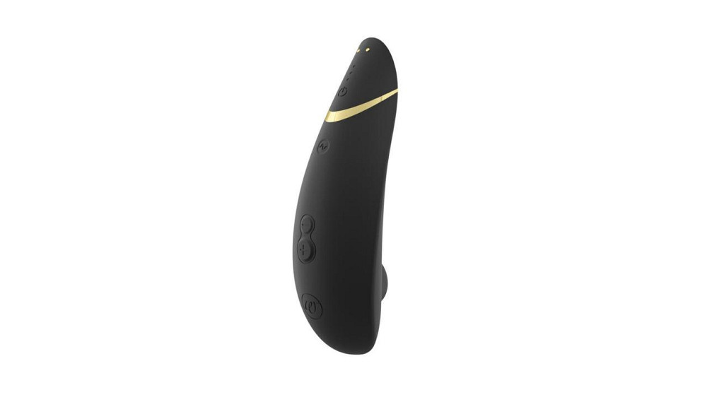Вакуумный клиторальный стимулятор Womanizer Premium 2 - Black, функции Autopilot и Smart Silence Sex Aura Киев - изображение 3