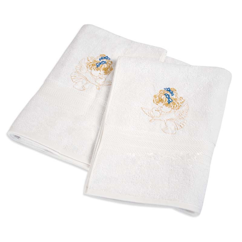 Рушник  для хрещення крижма 100×150 білий Київ - фото 2