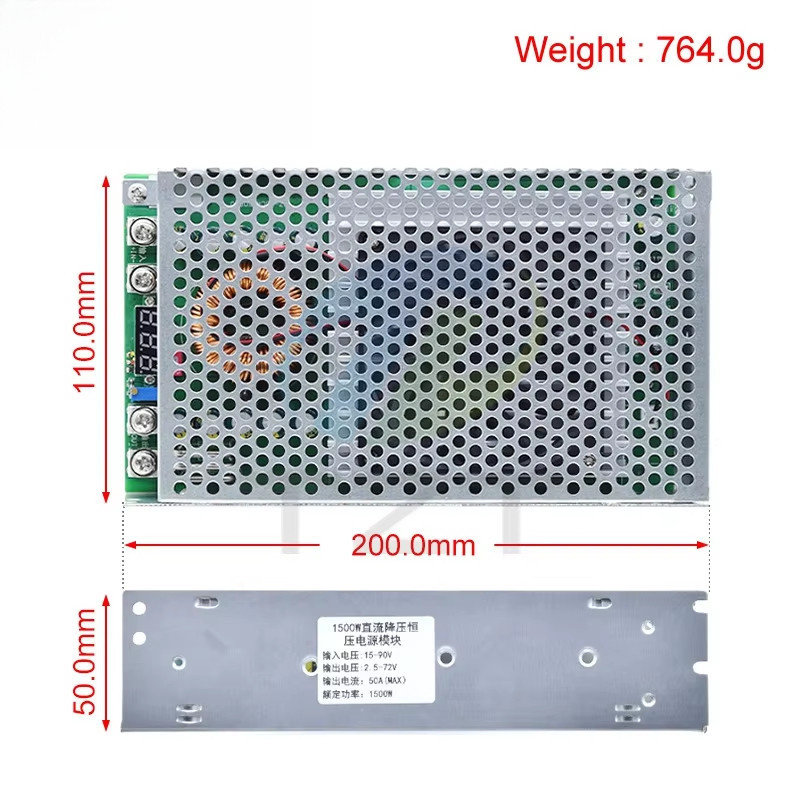 Понижающий преобразователь 15-90 В до 2.5-72 В, 1500 Вт Киев - изображение 4