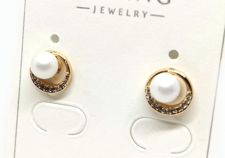 Стильні сережки з медичної сталі Київ - фото 1