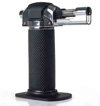 Запальничка газова, турбогорілка 9960, чорна Вінниця