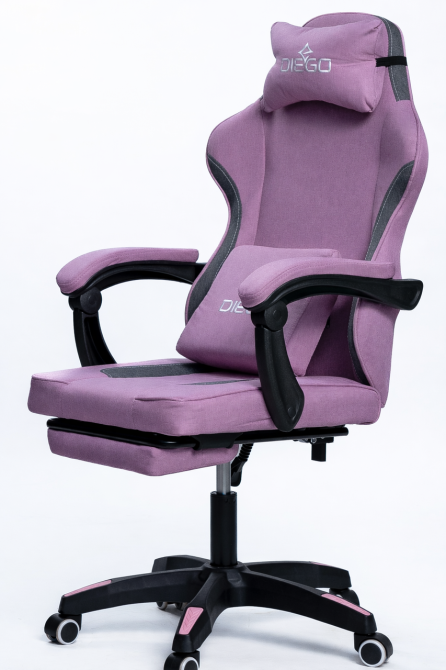 Кресло геймерское DIEGO Soft Pink Киев - изображение 6