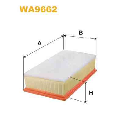 Повітряний фільтр для автомобіля Wixfiltron WA9662 Вінниця