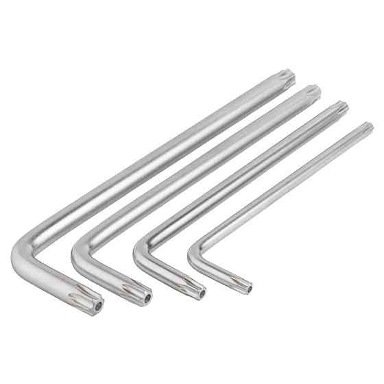 Ключи TORX 9шт T10-T50мм CrV (средние с отвер) GRAD (4022285) Киев