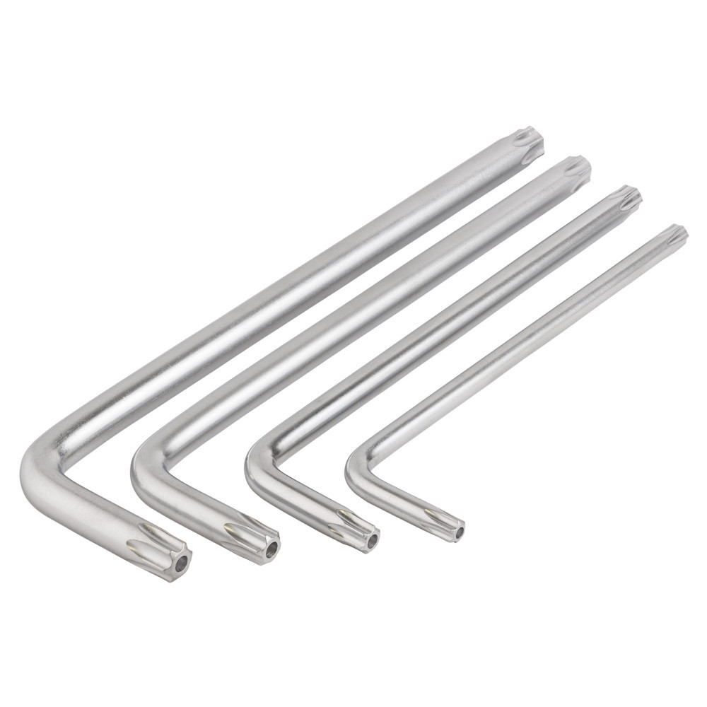 Ключи TORX 9шт T10-T50мм CrV (средние с отвер) GRAD (4022285) Киев - изображение 4