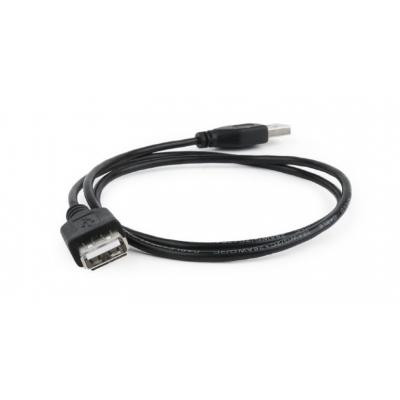 Дата кабель USB 2.0 AM/AF 0.75m Cablexpert (CC-USB2-AMAF-75CM/300-BK) Винница - изображение 3