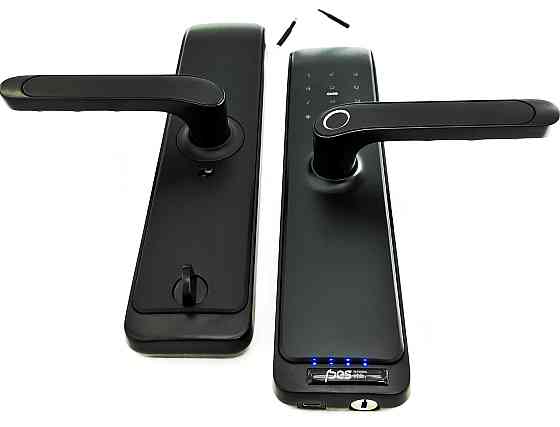 PES Husky Wi-Fi біометричний замок з WC фіксатором чорний Київ