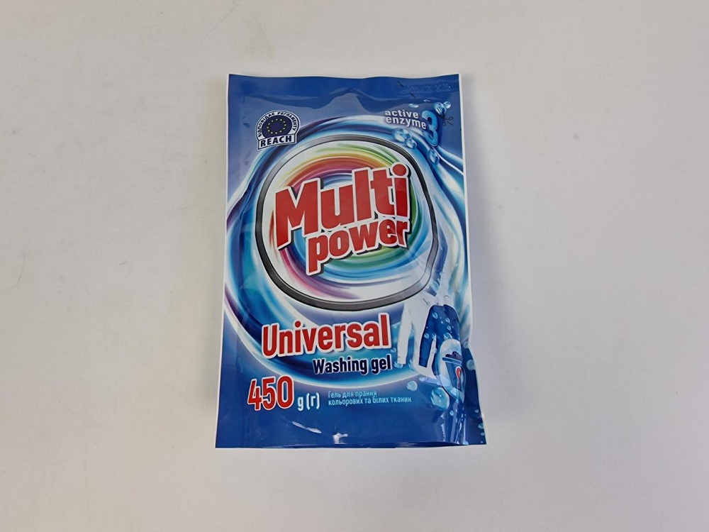 Гель для прання (450 г) "Multi Power Universal" для білого та кольорового (1 шт.) Харків - фото 1