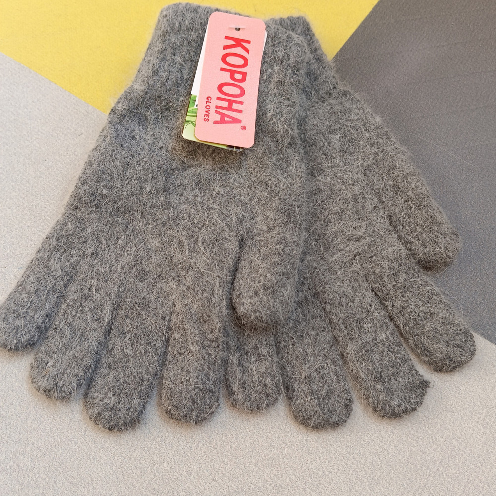 Теплі жіночі рукавички вовняні Київ - фото 1