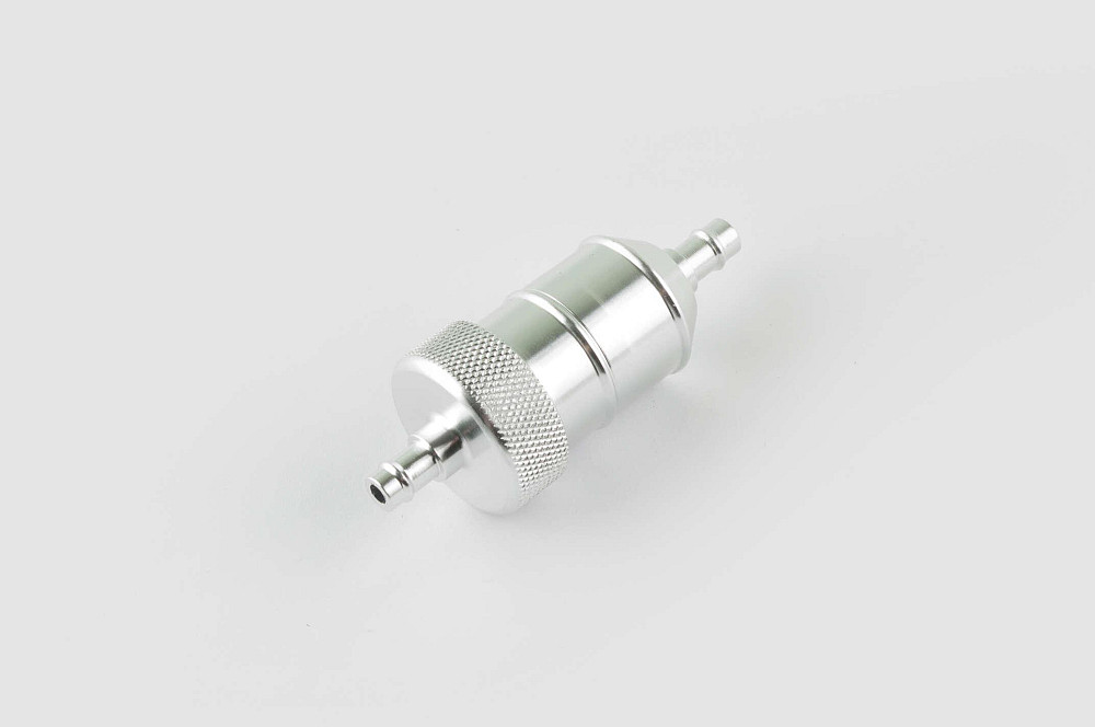 Фільтр паливний циліндричний (сріблястий) RIDE IT Київ - фото 1