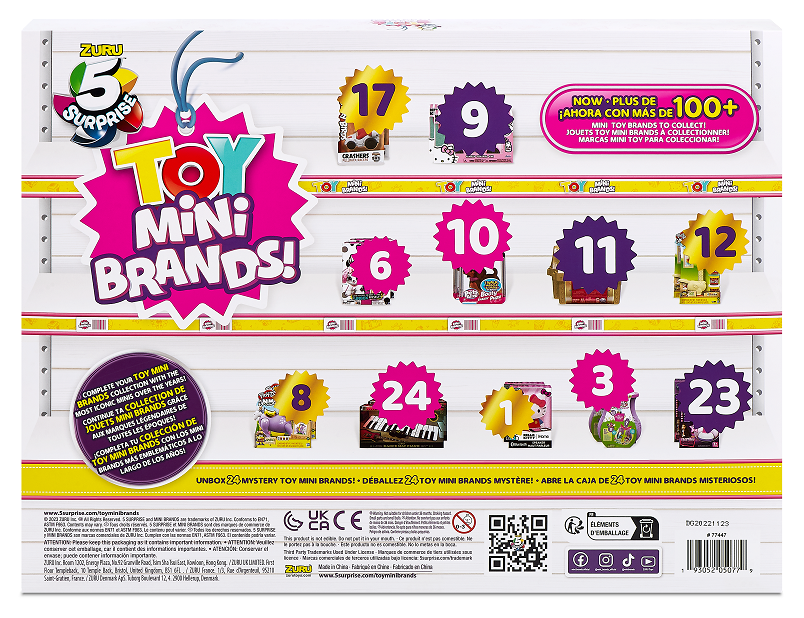 Игровой набор Zuru Mini Brands TOY Адвент календарь (6894754) Киев - изображение 5