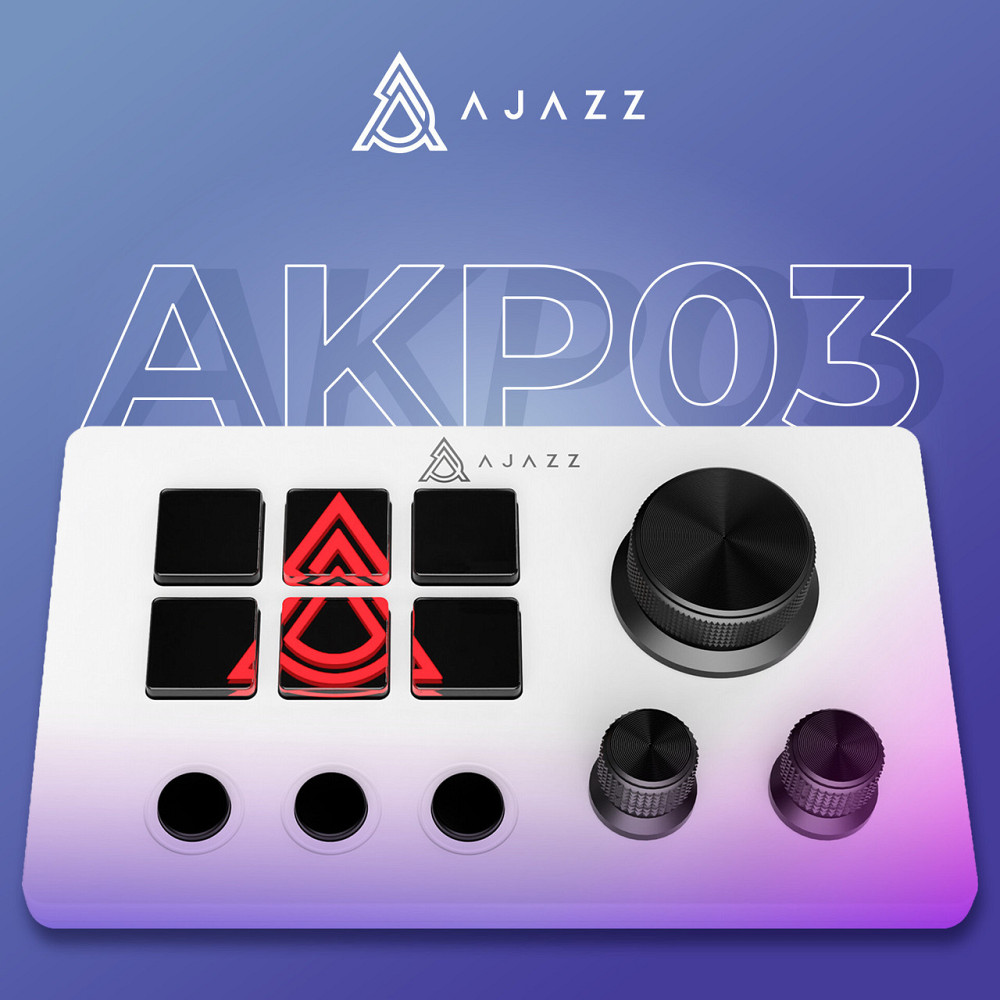 Контролер для стримінгу Ajazz AKP03E USB White ( 15931 ) Харків - фото 17