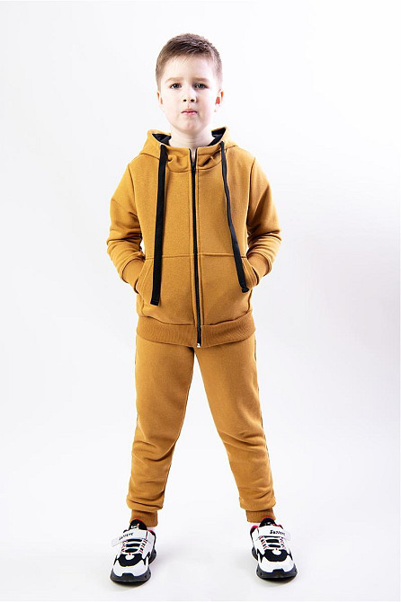 Толстовка дитяча, бордова, синя, темно-синя, гірчичний топ Крохатушка одяг Київ - фото 3