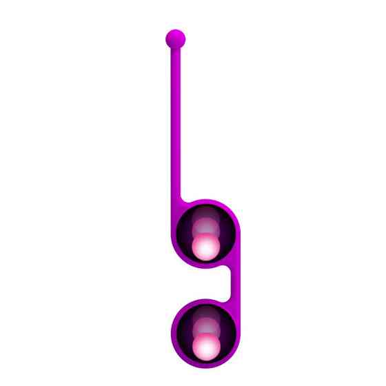Вагинальные шарики - Pretty Love Kegel Tighten Up III Purple Sex Aura Киев