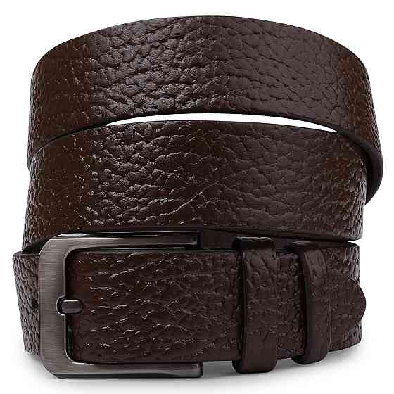 Добротный мужской ремень Vintage 20744 Коричневый Киев