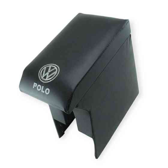 Подлокотник vw polo 2010-> черный с вышивкой (кожзам) Мукачево