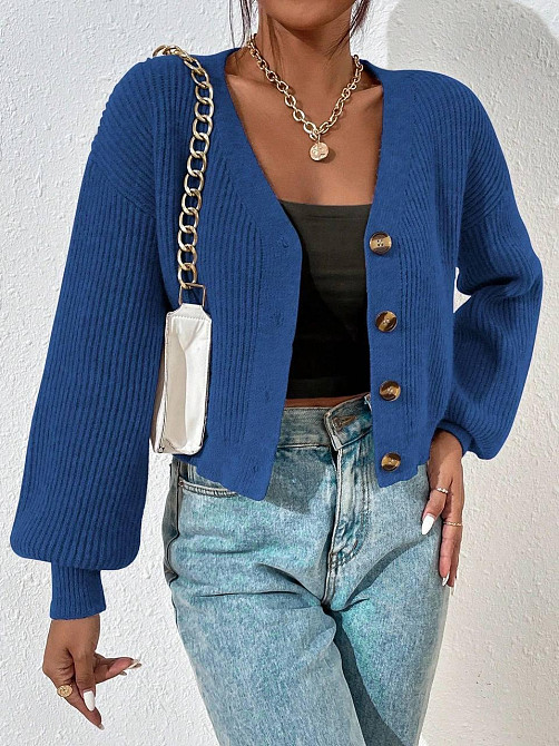 Женский стильный кардиган акрил/шерсть Джинс Одесса - изображение 1