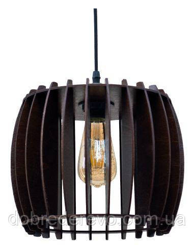 Люстра лофт, LOFT дерев'яні люстри лофт, підвіс, бочка Вижниця - фото 1