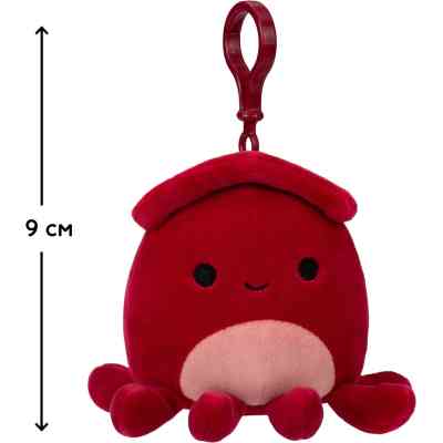 Мягкая игрушка Squishmallows на клипсе – Кальмар Альтман 9 см (SQCP00146) Винница