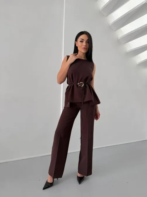 Женский костюм с ремнём — это базовый костюм на каждый день Одесса - изображение 4