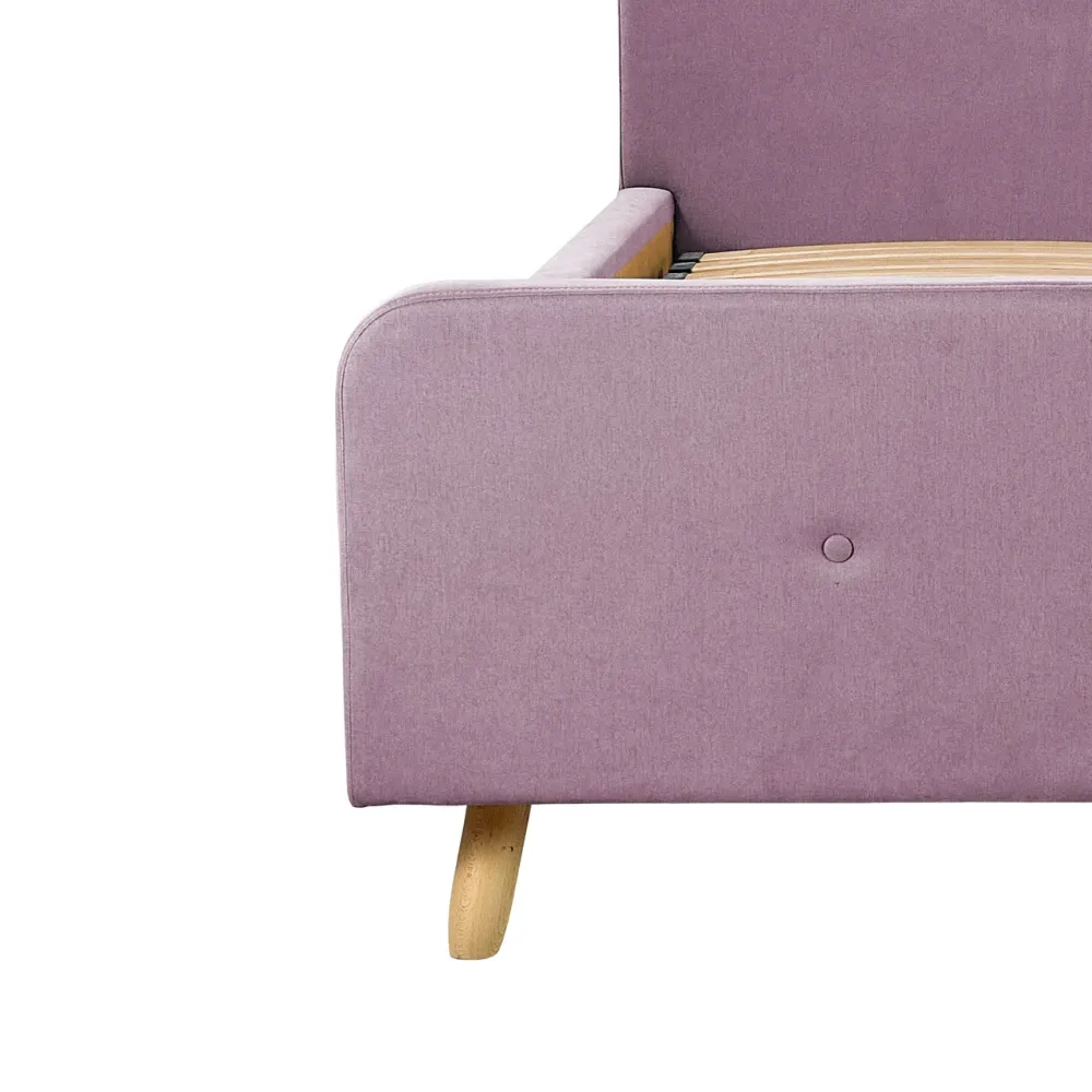 Ліжко Двоспальне Michelle Standart 160 х 200 см Fibril 24 A1 Рожевий Київ - фото 6