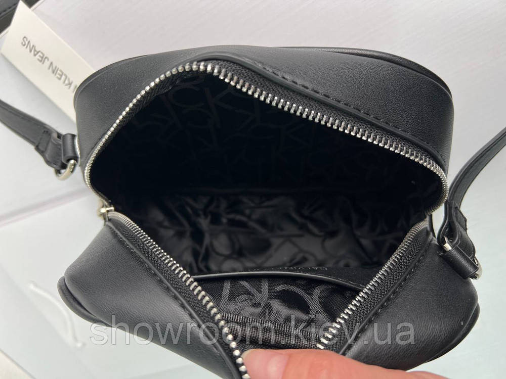 Небольшая женская сумочка на плечо Ck 2866 черная Киев - изображение 4