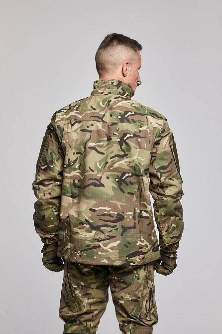 Військова літня чоловіча куртка мультикам тактична польова куртка ріп стоп з капюшоном для військовослужбовця Львів - фото 7