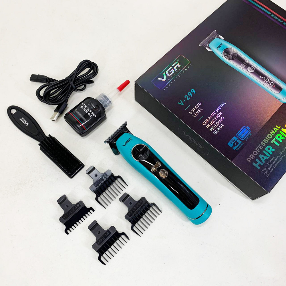 Домашні машинки для стрижки, Бездротовий тример для стрижки та гоління Електромашинка EL-21 Львів - фото 4