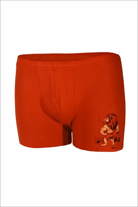 Шорти чоловічі подовжені з бавовни Lans 06.012 M, Оранж Київ - фото 1