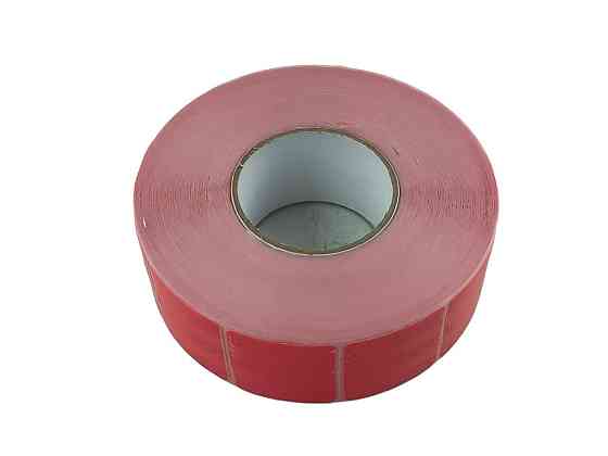 Лента 5,5 см х 50 м красная (сегментированный тип) светоотражающая Мукачево