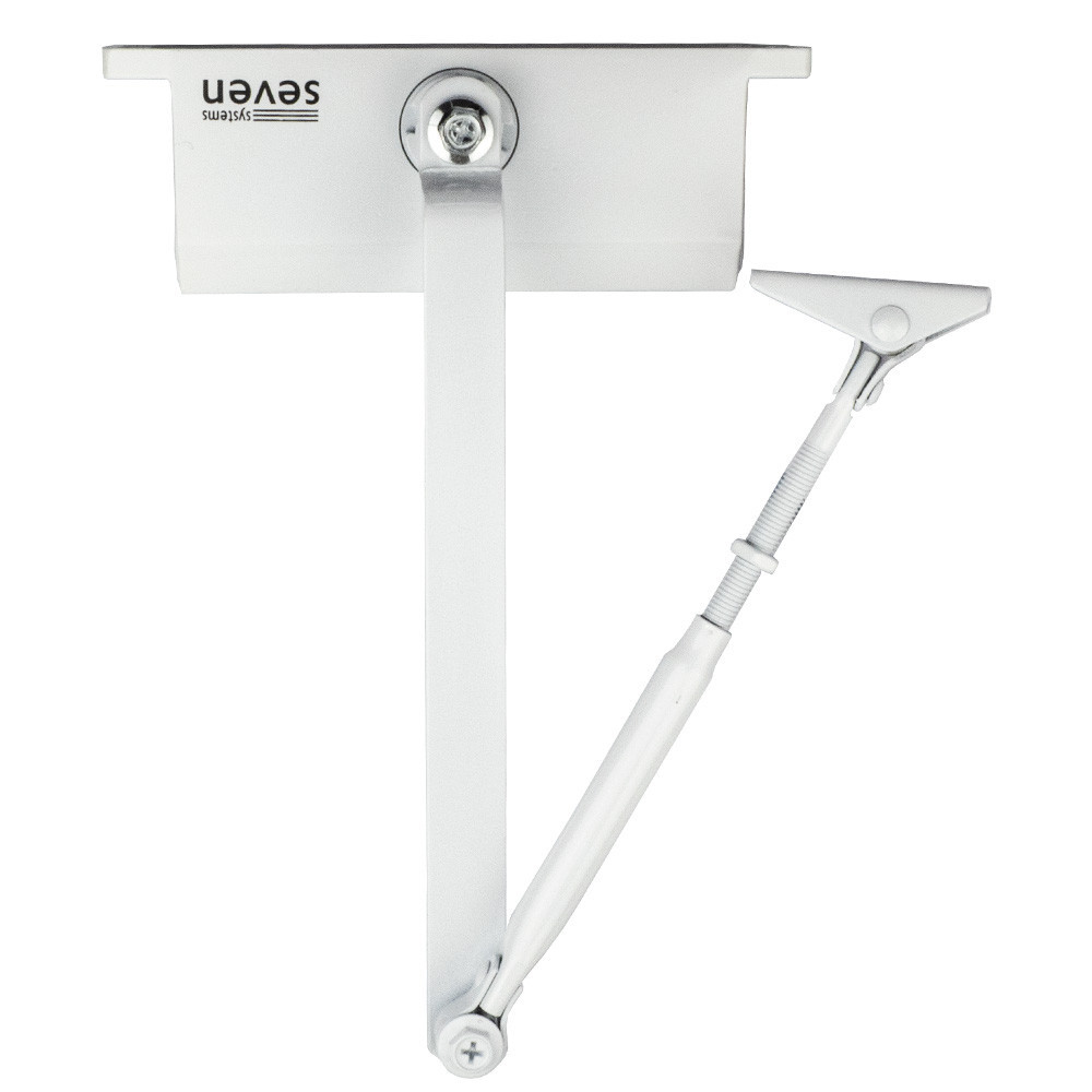 Доводчик дверей 40-65 кг SEVEN DC-7742 white Київ - фото 7