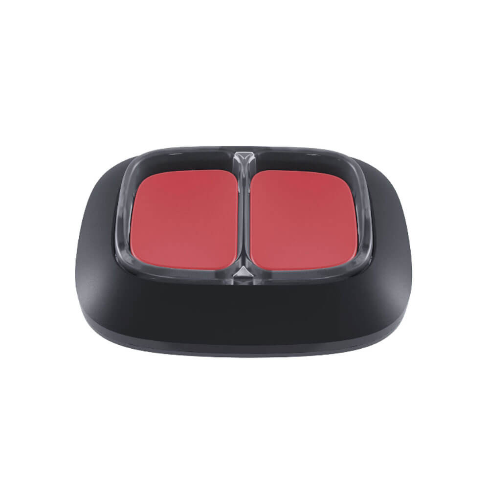 Бездротова екстрена кнопка Ajax DoubleButton (8EU) ASP black з захистом від випадкових натискань Київ - фото 3