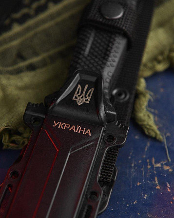 Нож Украина Ukraine black ВТ7817 Киев - изображение 10