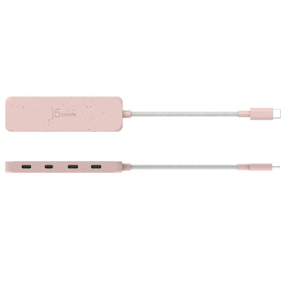 USB-хаб J5create 4 USB-C Red (JCH345ER-N) ( 16257 ) Харків - фото 4