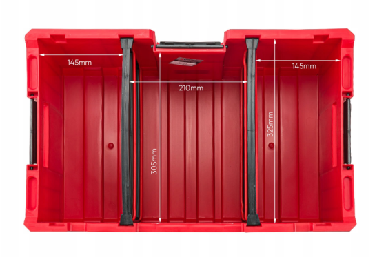 Ящик для інструментів Qbrick System ONE Box 2.0 Plus Red (5901238256557) Київ