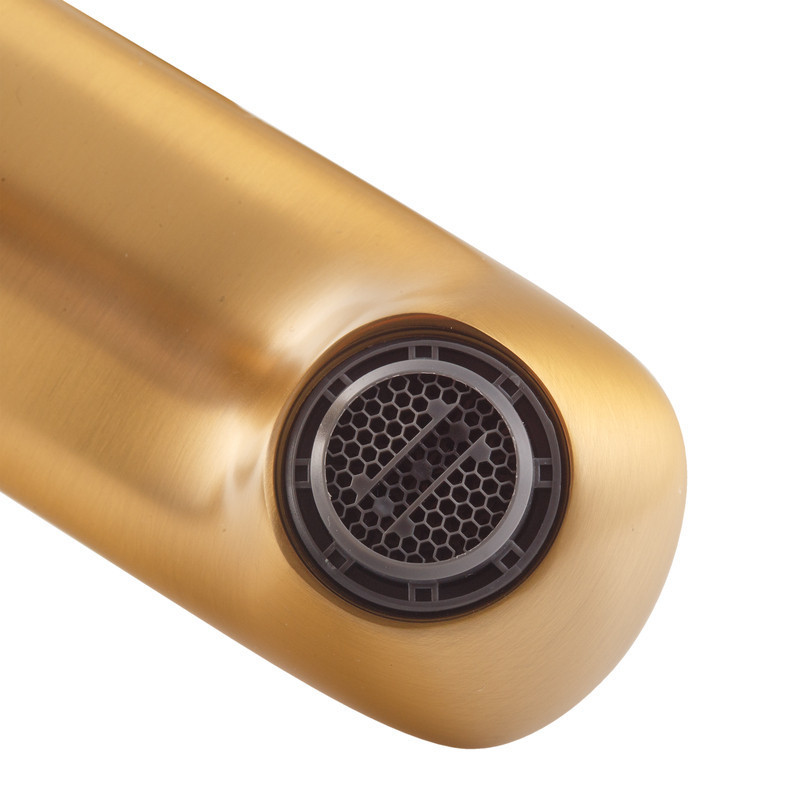 Змішувач для умивальника Haiba Milano 001 BRUSHED GOLD   ( HB9619 ) 20008 Харків - фото 3