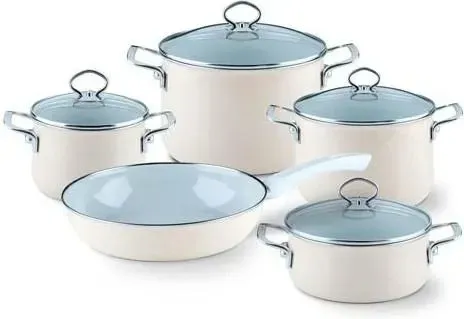 Riess Emaille 5Cz. - Набір каструль Bez Niklu Indukcja Київ - фото 1